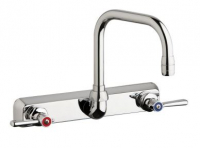 Chicago Faucets W8D-DB6AE35-369AB Workboard Faucet, 8''